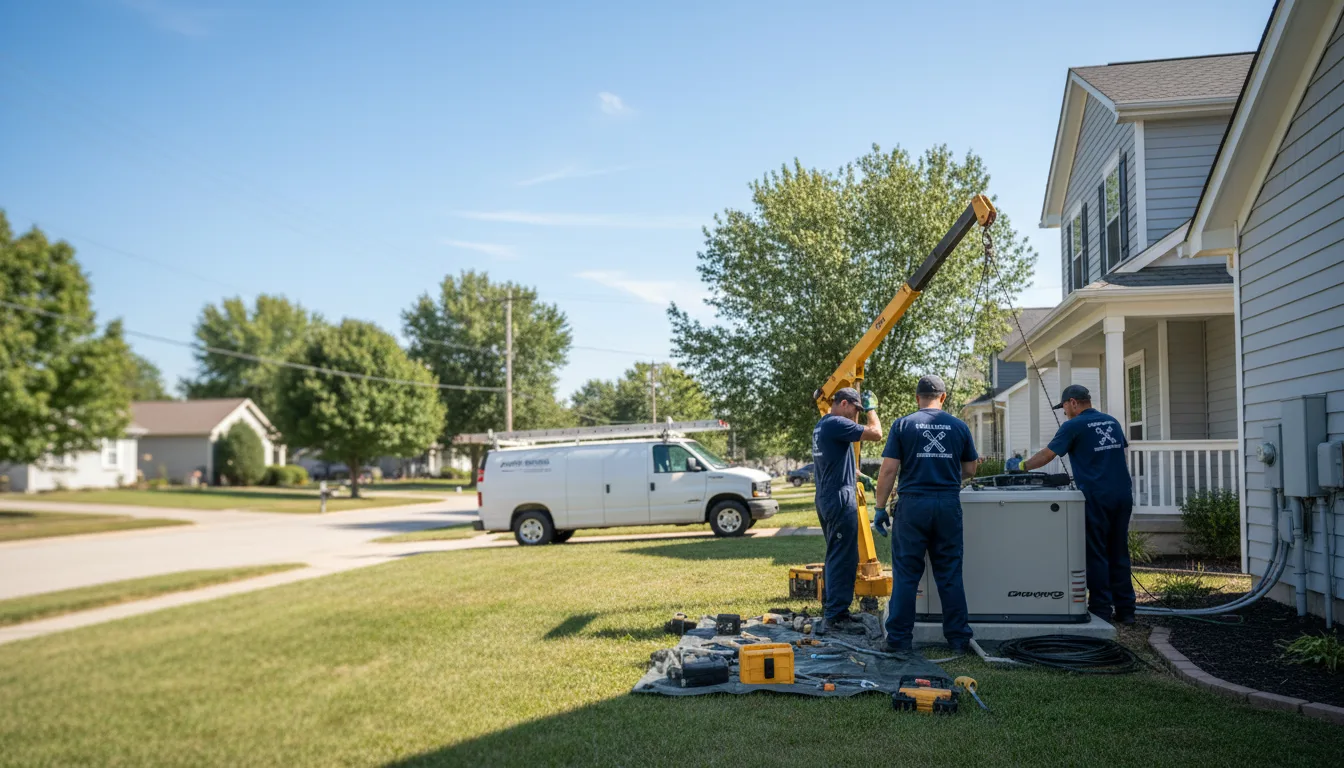 Generator Installation in West Chester, IA near me